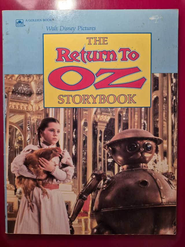 The Return To Oz Storybook based on the Disney film
