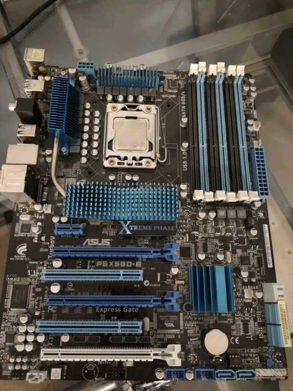 Intel i7 950/Asus P6X58D-E Motherboard/6Gb Triple Channel Ram for sale  