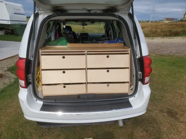 Armoire arrière pour "Van life" dans Grand Caravan in RVs & Motorhomes in Lanaudière - Image 8