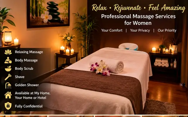Massage service for female ( by male therapist)
