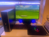 Windows 10 Computer + 120Hz Monitor & Gaming Keyboard/Mouse/Etc