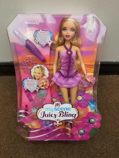 Barbie My Scene Juicy Bling Kennedy Doll Super Long Hair Rare, View more