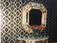 Ornate Octagonal Mirror