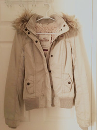 Hollister, Winter jacket with fur hood