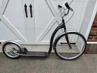 The “Booter” - part bike, part scooter!