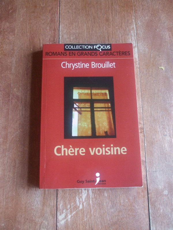 Suspense: Chère Voisine de Chrystine Brouillet dans Ouvrages de fiction  à Ville de Québec