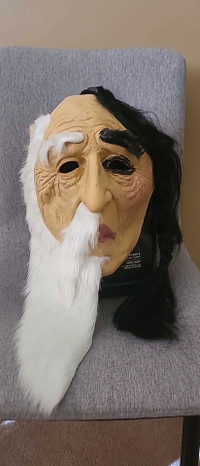 Halloween rubber mask 