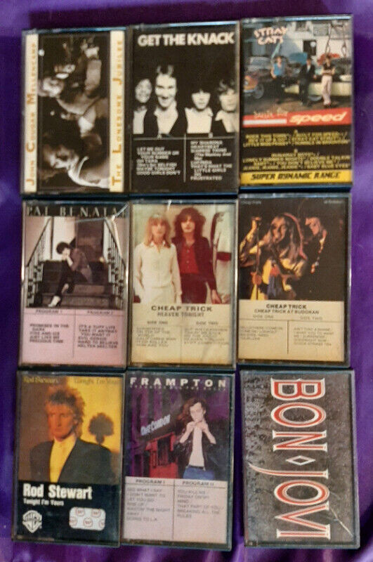 Rock Cassettes  $5 Each in CDs, DVDs & Blu-ray in Oshawa / Durham Region