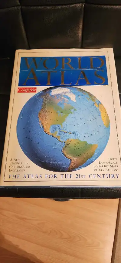 Free Vintage World Atlas, View more
