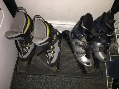 Three pairs available- see pics for more details. Pics 2-4-Size 6-$35 (fit ladies 7.5) Pics 5-8-Size...