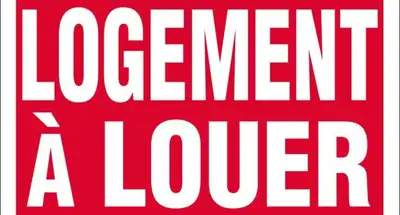 4 et demi à louer immédiatement