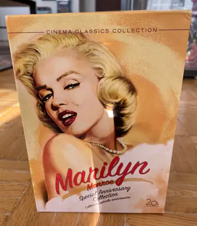 The Marilyn Monroe Movie Collection Dvd Box Set