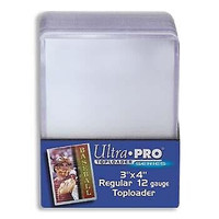 Ultra Pro REGULAR top loaders … bundle of 25 .... CASE = $218.00