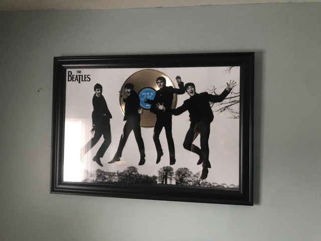 Framed Beatles picture in Arts & Collectibles in Summerside
