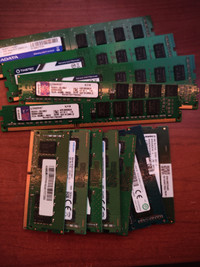 DDR4 DDR3 DIMM SODIMM RAM LOT