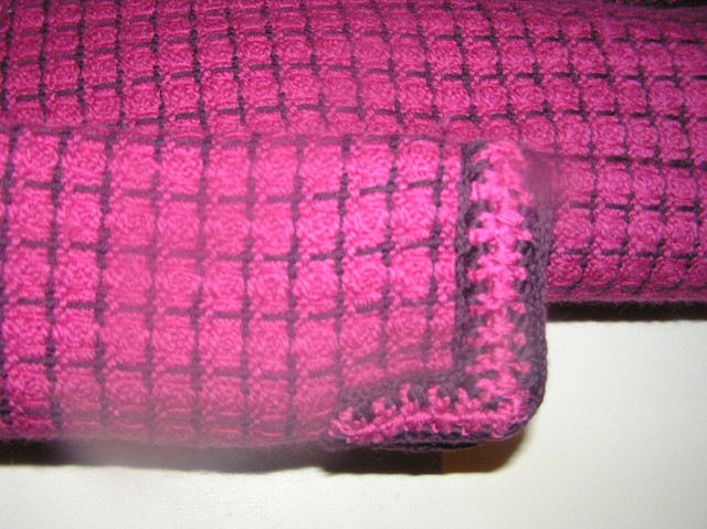 2000 Chanel Pink/Purple Knitted Wool Coat Made in France Sz. 40 in Women's - Tops & Outerwear in Cape Breton - Image 3
