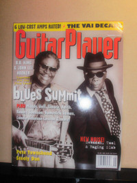 Guitar Player magazine sept 1993 B.B King/John Lee Hooker cover