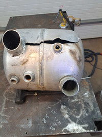 Rv hot water tank welder