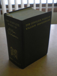 FIRST $40  ~ THE COMPLETE WORKS OF WILLIAM SHAKESPEARE  ~