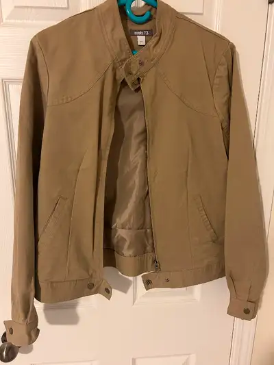 Women’s Beige Roots 73 Biker Jacket - BRAND NEW, View more