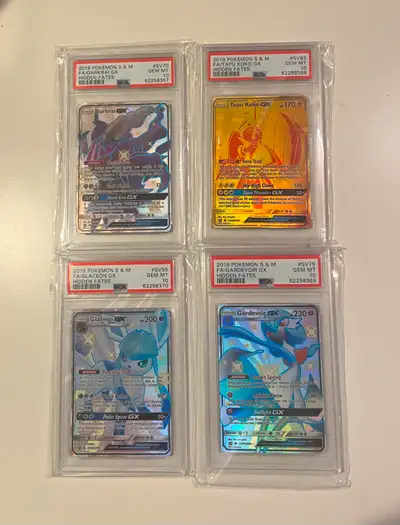 SELLING POKEMON SLABS IN MONTREAL. LET ME KNOW IF INTERESTED!