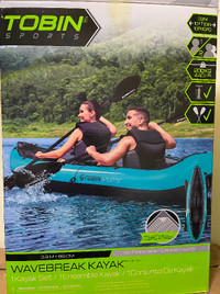 Inflatable wave break Kayak