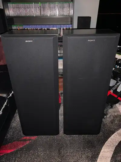 5X SONY-FRONT+SURROUND SPEAKERS (720WATTS TOTAL) (C020), View more