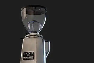 Mazzer For Rocket Mini A Polished Aluminium Coffee Grinder, View more