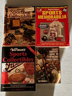 4 Top Value guides for Sporting Collectibiles and Memorabilia, View more