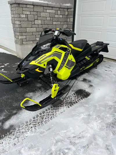 2019 Polaris Switchback Assault 800 144 with 6409 kms. Comes with scratchers, helmet plug in, spare...