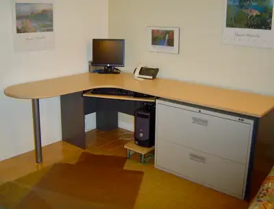 Meuble table d’ ordinateur- poste de travail modulaire bureau Qc, View more