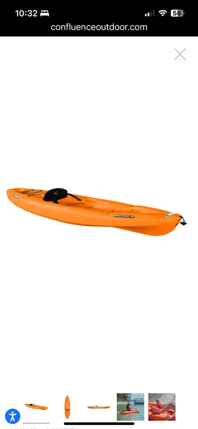 Structure- is a stable, open cockpit, sit on top kayaks. Comfort- has Ergoform adjustable backrest c...