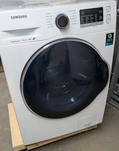 Washer laveuse Samsung WW25B6800AW/AC 24" pour pièces parts, View more