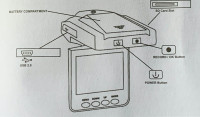 Caméra de tableau de bord, DASH CAM PRO