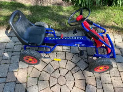 RARE FIND - Used, Original KETTCAR® Pedal Race Car by KETTLER®. Built in the 1980's. The brand Kettl...