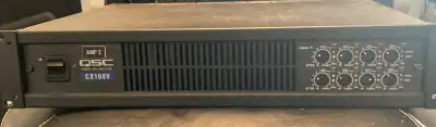 QSC CX108V commercial amplifier. Bought to play around with and never got around to it or found a us...