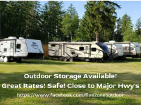 Outdoor Storage - Trailers, RV's, Boats