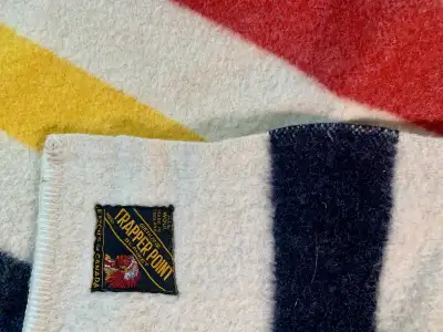 Trapper Point  4-point (Double) wool blanket (Eaton’s), View more