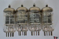 Many strong tested non-microphobic vintage audio vacuum tubes