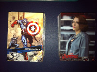 Marvel 3D Avengers Age of Ultron Cards SUBWAY Ghostbusters Glass