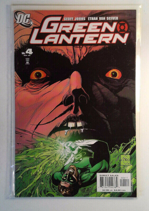 Green Lantern #4 OCT. (2005) DC Comics GEOFF/SCIVER/JOHNS VF/NM. dans Bandes dessinées  à Longueuil/Rive Sud