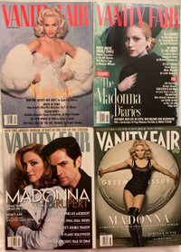 Madonna - Vanity Fair x4 - 1996-2008 $10-15