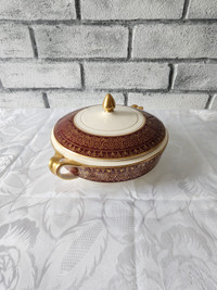 Vintage Alfred Meakin England Lidded Serving Bowl/Tureen