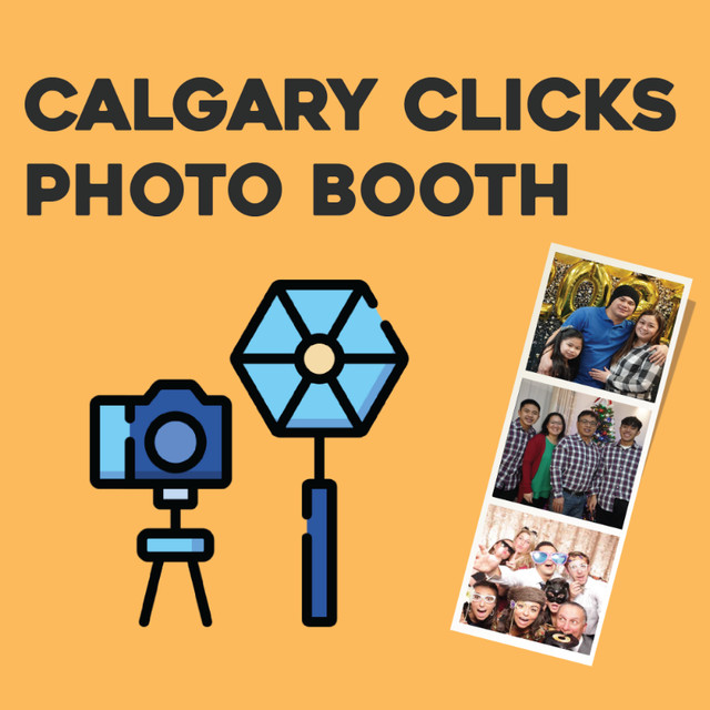 Photo Booth Rental Service | Calgary Clicks in Photography & Video in Calgary