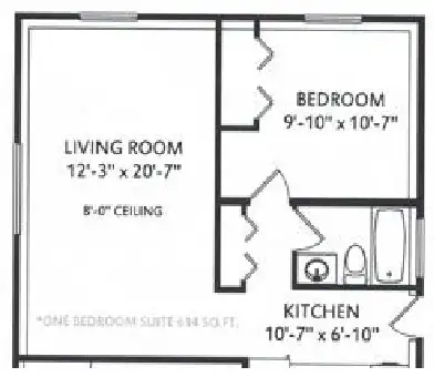 1br - 800sqft - Private 1 Bedroom Basement Suite for rent
