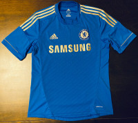 2012-2013 Iconic Chelsea FC Home Soccer Jersey - Size Medium
