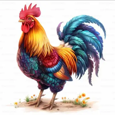 Jeunes coqs ~6mois 15$ ch. Young Roosters 6  month 15$ each, View more