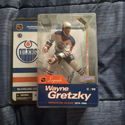 ONLY $20 - Wayne Gretzky Legends 1 McFarlane Figure, View more