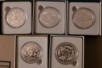 Royal Canadian Mint (RCM) $100 & $200 Silver Coins