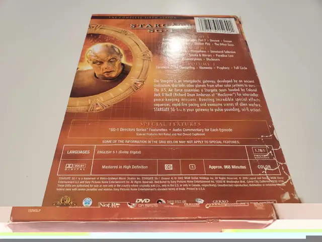 Stargate SG-1 - The Complete Sixth Season in CDs, DVDs & Blu-ray in West Island - Image 3